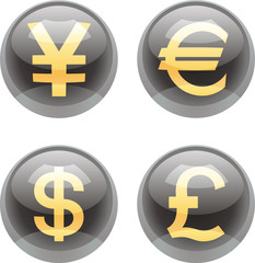 Currency buttons