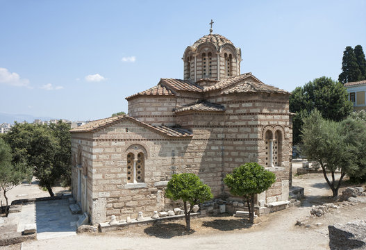 Church of the Holy Apostles, Agora, Athens, Greece.