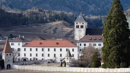 Fototapeta na wymiar Abbey Neustift (Brixen)