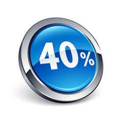 icône bouton internet 40%
