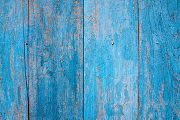 Fototapeta na wymiar Niebieski tekstury drewna
