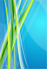 Abstract bright lines