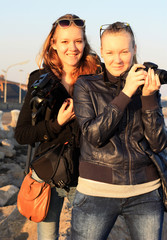 Fototapeta premium Women photographers