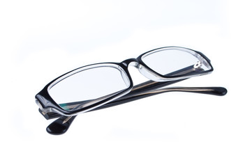 eye glasses isolated on white background