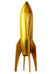 goldene Rakete