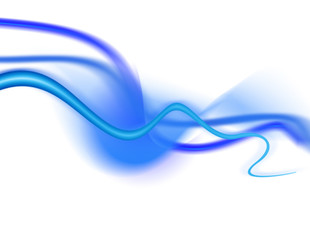 Abstract Blue Wave
