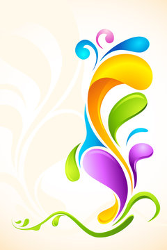 Colorful Floral Background