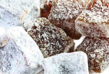 isolated heap of turkish delight