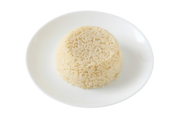 Fototapeta na wymiar Boiled rice