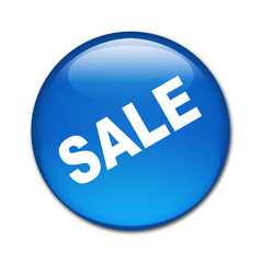Boton brillante texto SALE