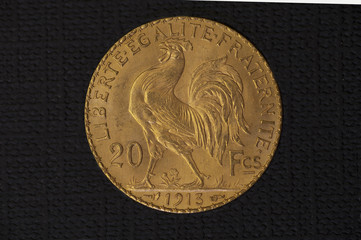20 Francs French gold coin