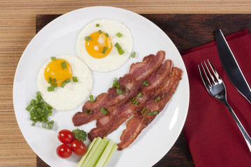 Fried eggs