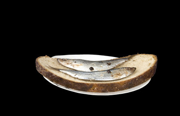 Sandwich with a sprat