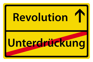 Revolution anstatt Unterdrückung