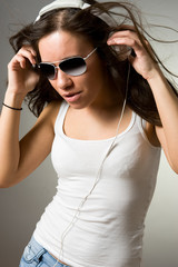 Fototapeta premium Dancing Girl