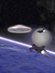 ufo alien interceptor fighter