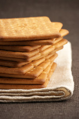 Stack of crackers
