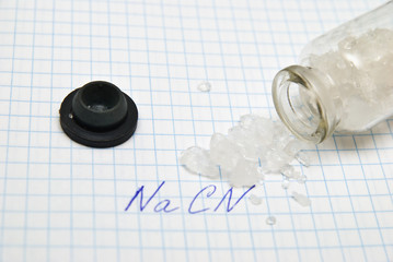 NaCN chips