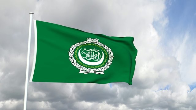 007 - Flagge der Arabischen Liga