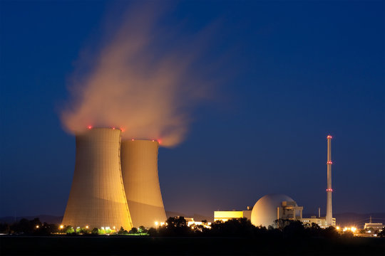 Kernkraftwerk Grohnde in Niedersachsen, Nuclear power plant