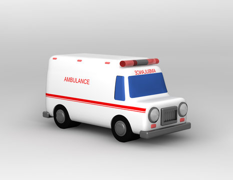 ambulancia de juguete
