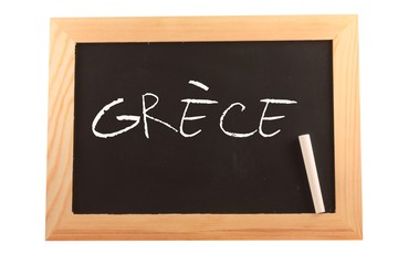 Grèce sur ardoise
