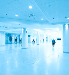 hallway in airport