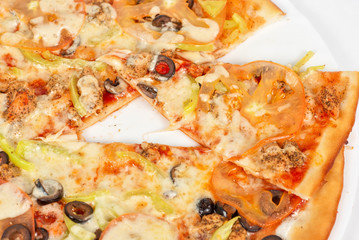 seafood pizza