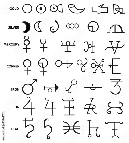 quot a list of 44 alchemical symbols quot stock image and royalty quot a list of 44 alchemical symbols quot stock image and royalty