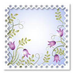 Page layout postcard