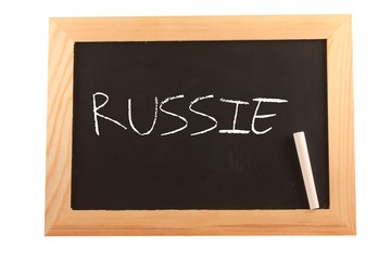 Russie sur ardoise