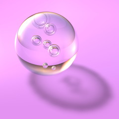 sphère transparente