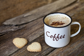 Kaffeebecher Emaille