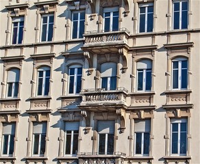 Obraz premium Façade d'immeuble
