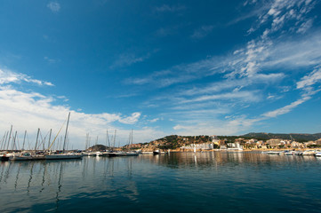Fototapeta premium Harbor in San Feliu de Gauxols