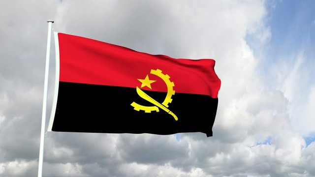 015 - Flagge von Angola