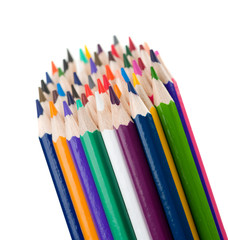 Set of color pencils