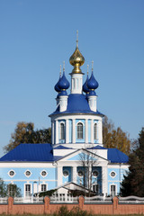Christianity monastery in Dunilovo, Rusiia, Ivanovsky region