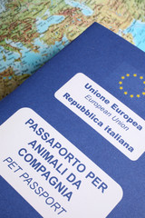 passaporto per animali da compagnia