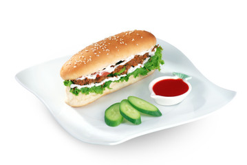 Spicy Beef Burger