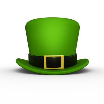 St Patrick's day hat front