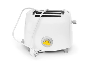 Bread toaster isolated on the white background