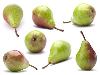 Ripe pear set