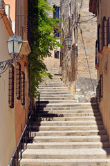 Typowa ulica Altafulla, Tarragona, Hiszpania - 29964751