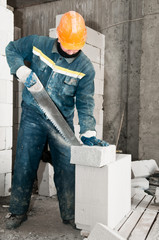 construction mason worker bricklayer