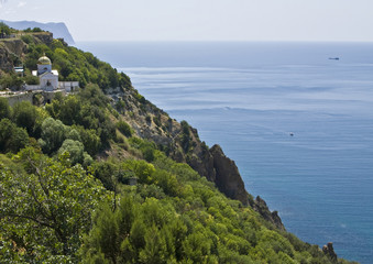 Fototapeta premium Monastery of Santa George, Crimea