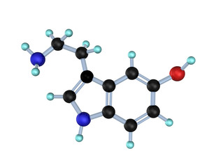 Molecule Serotonin