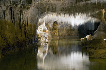 Choranches caves close to Grenoble. France