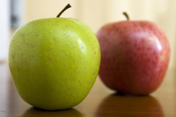 manzanas diferentes