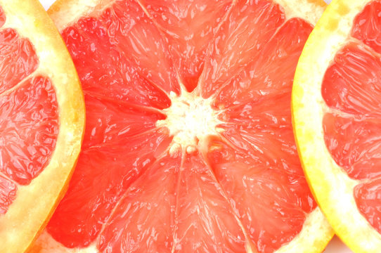 Rondelles de pamplemousse